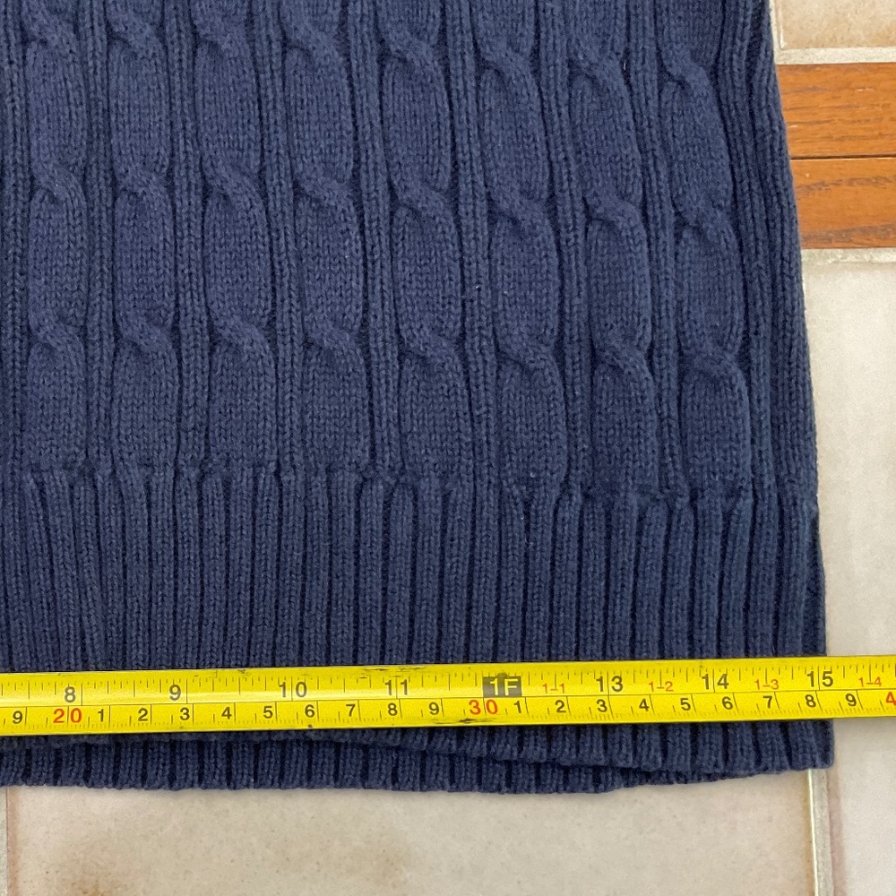 Liz Claiborne Cable Knit Sweater Juniors Size Medium Y2K - Picture 7 of 10